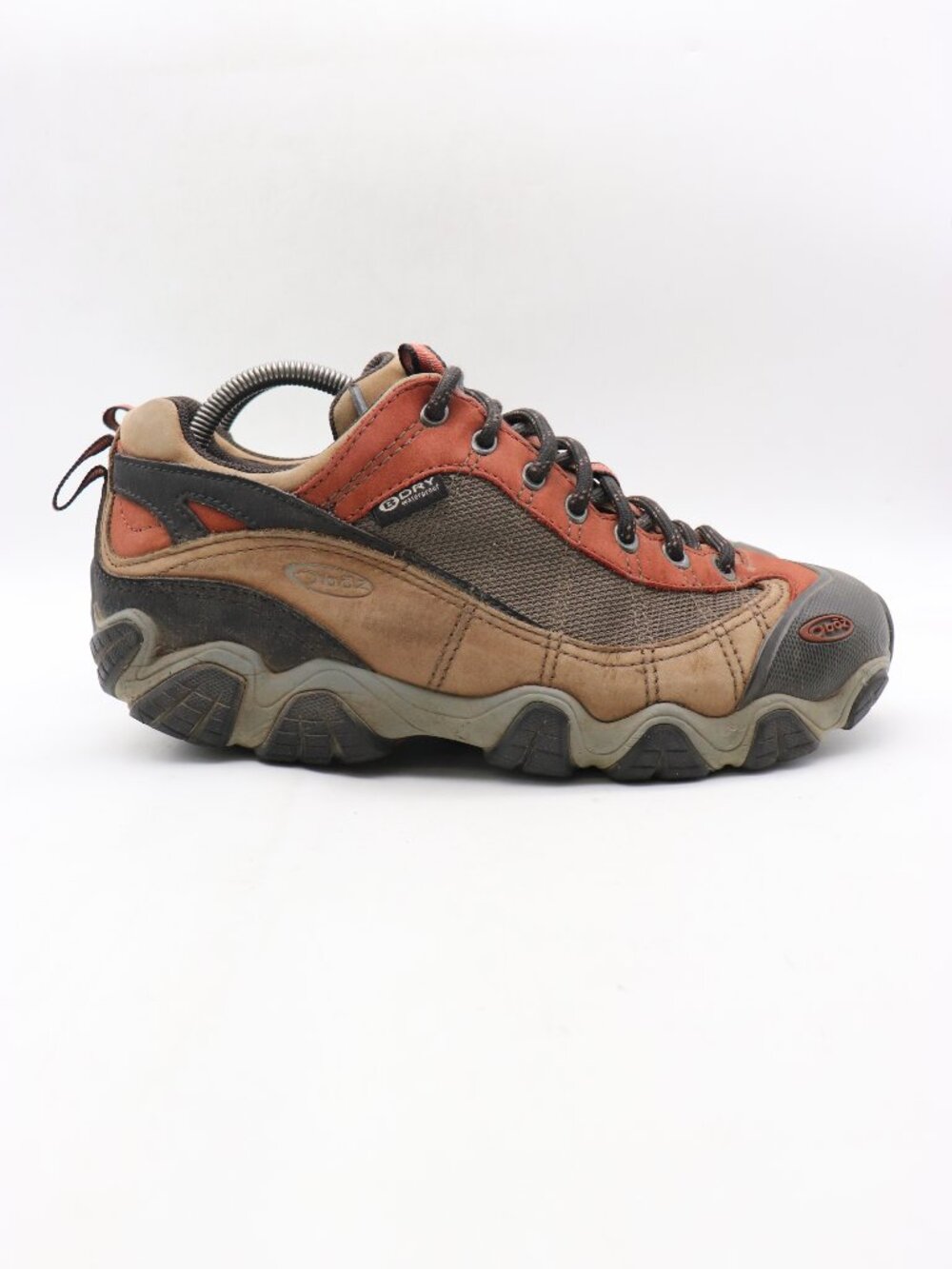 Oboz Firebrand II Low Hiking Shoes Mens Size 10 W Brown Trail Waterproof Sneaker